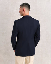 Dark Navy Contemporary Blazer