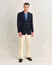 Dark Navy Contemporary Blazer