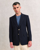 Dark Navy Contemporary Blazer