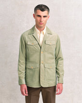 Eau de Nil Corduroy Overshirt