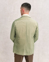 Eau de Nil Corduroy Overshirt