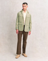 Eau de Nil Corduroy Overshirt