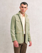 Eau de Nil Corduroy Overshirt