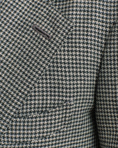Grey and Green Unstructured Jacket