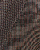 Micro Check Drape Jacket
