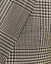 Silk Blend Glenn Check Jacket