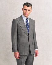 Grey and Red Shadow Heritage Suit