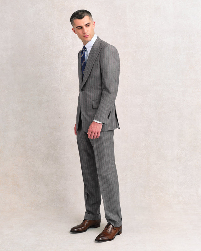 Grey and Red Shadow Heritage Suit