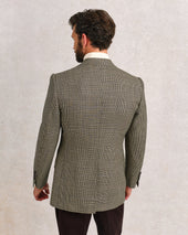 Silk Blend Glenn Check Jacket