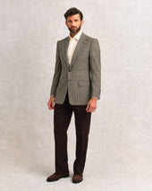 Brown Twill Classic Trousers