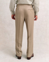 Tan Twill Classic Trousers