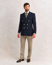 Tan Twill Classic Trousers