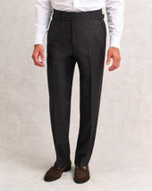 Chocolate Melange Classic Trousers