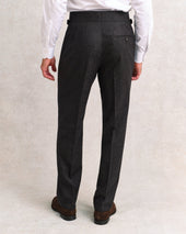 Chocolate Melange Classic Trousers