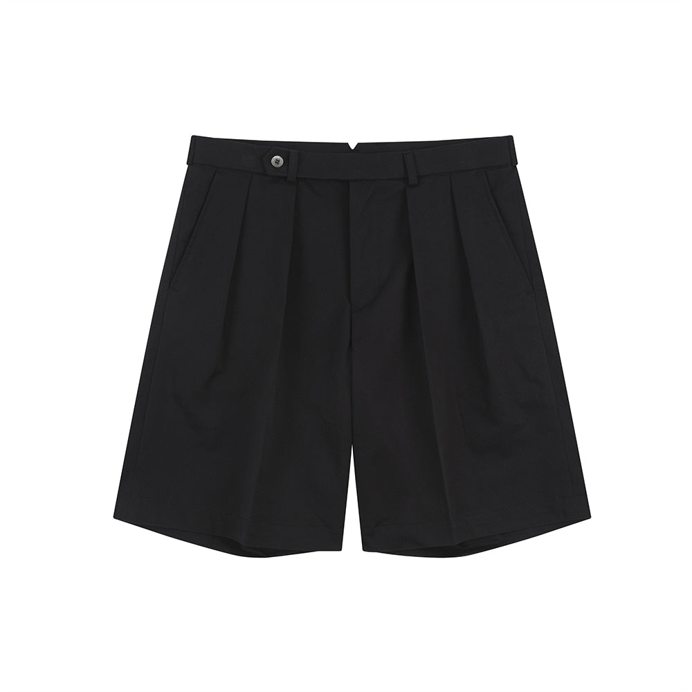 Essential Cotton 2 Pleated Chino Shorts