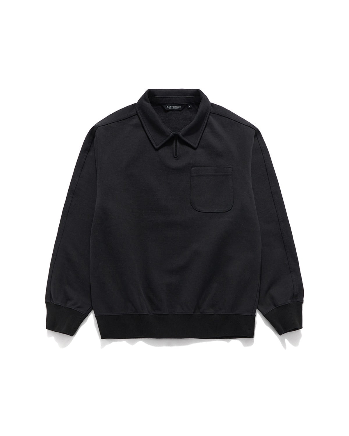 TRAVELER PULLOVER SWEAT / BLACK