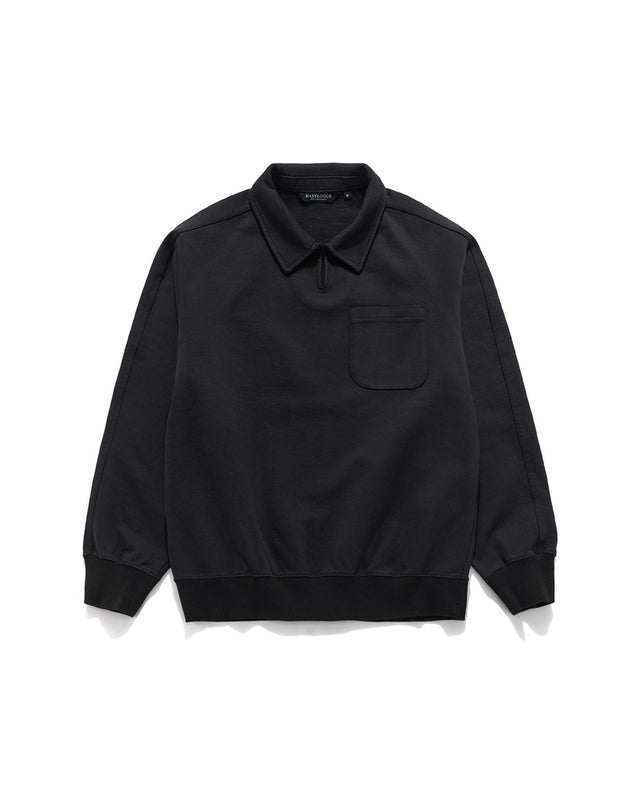 TRAVELER PULLOVER SWEAT / BLACK