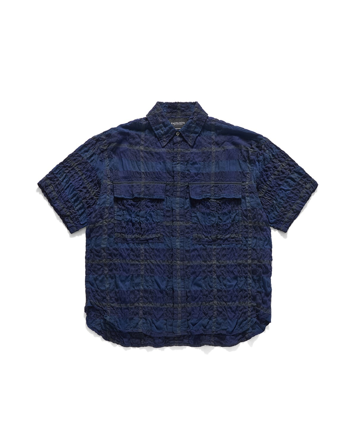 Army Field Half Shirts Multi Blue Check