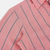 Coral Track Stripe Westminster Shirt