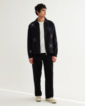 Eldon Floral Embroidered Cotton Twill Jacket