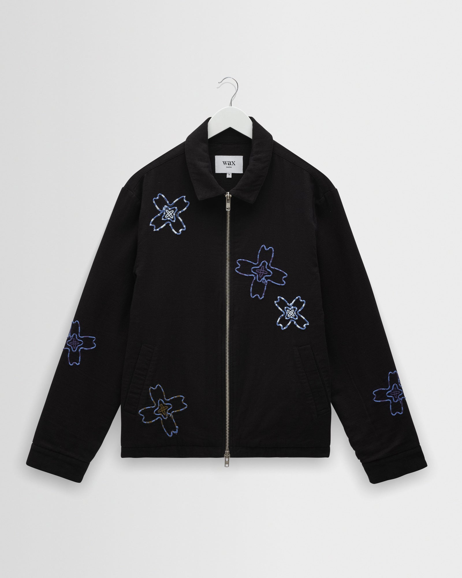 Eldon Floral Embroidered Cotton Twill Jacket