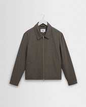 Eldon - Brown Micro Puppytooth Jacket