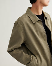 Eldon Crinkle Cotton Linen Jacket