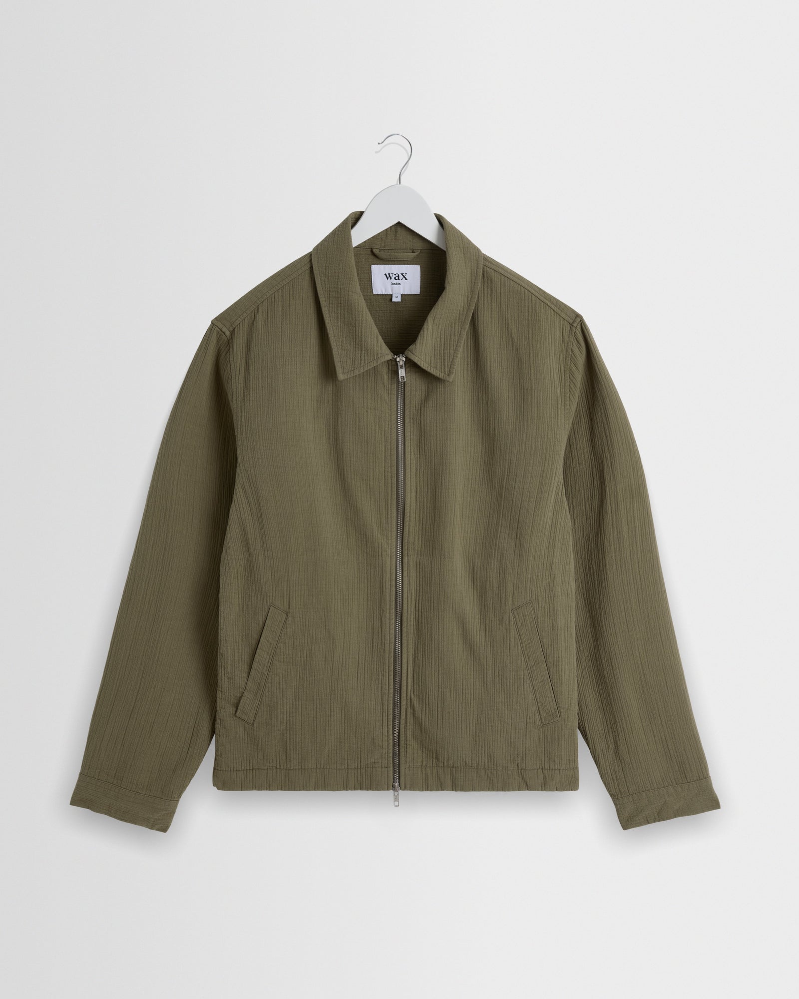 Eldon Crinkle Cotton Linen Jacket