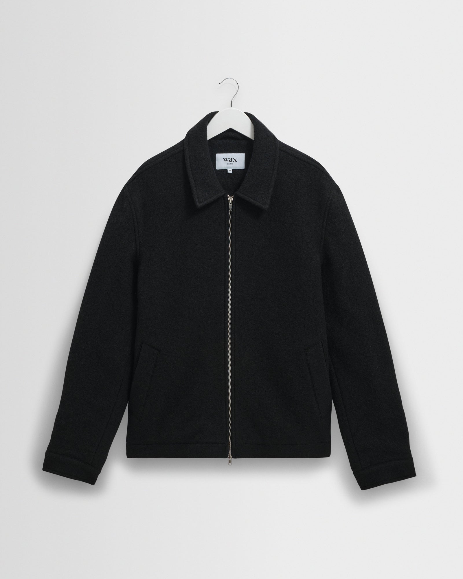 Eldon Midnight Boiled Wool Jacket