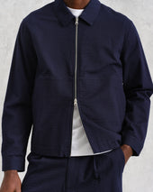 Eldon Cotton Seersucker Jacket
