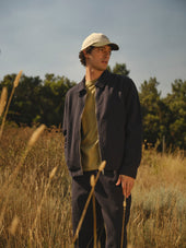 Eldon Crinkle Cotton Linen Jacket