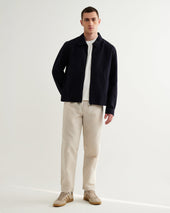 Eldon Crinkle Cotton Linen Jacket