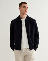 Eldon Crinkle Cotton Linen Jacket