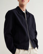 Eldon Crinkle Cotton Linen Jacket