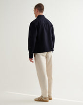 Eldon Crinkle Cotton Linen Jacket