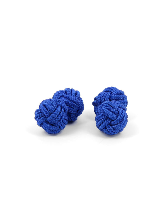 Electric blue silk knots Bombay