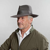 Elephant Grey Poet Fedora