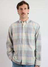 Eli Patchwork Button Down Shirt