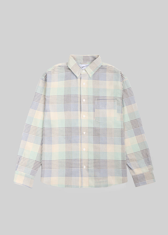 Eli Patchwork Button Down Shirt