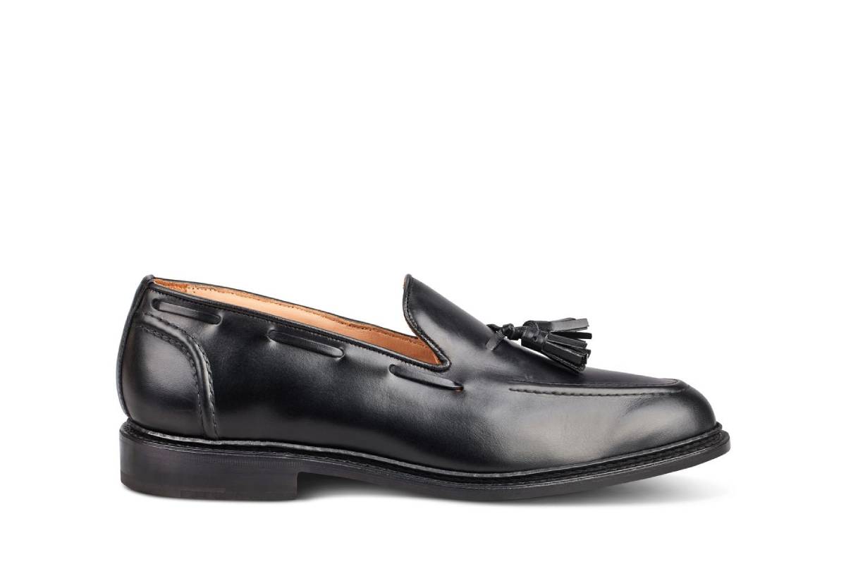 Elton Tassel Loafer Box Calf