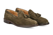 Elton Tassel Loafer - Earth Suede