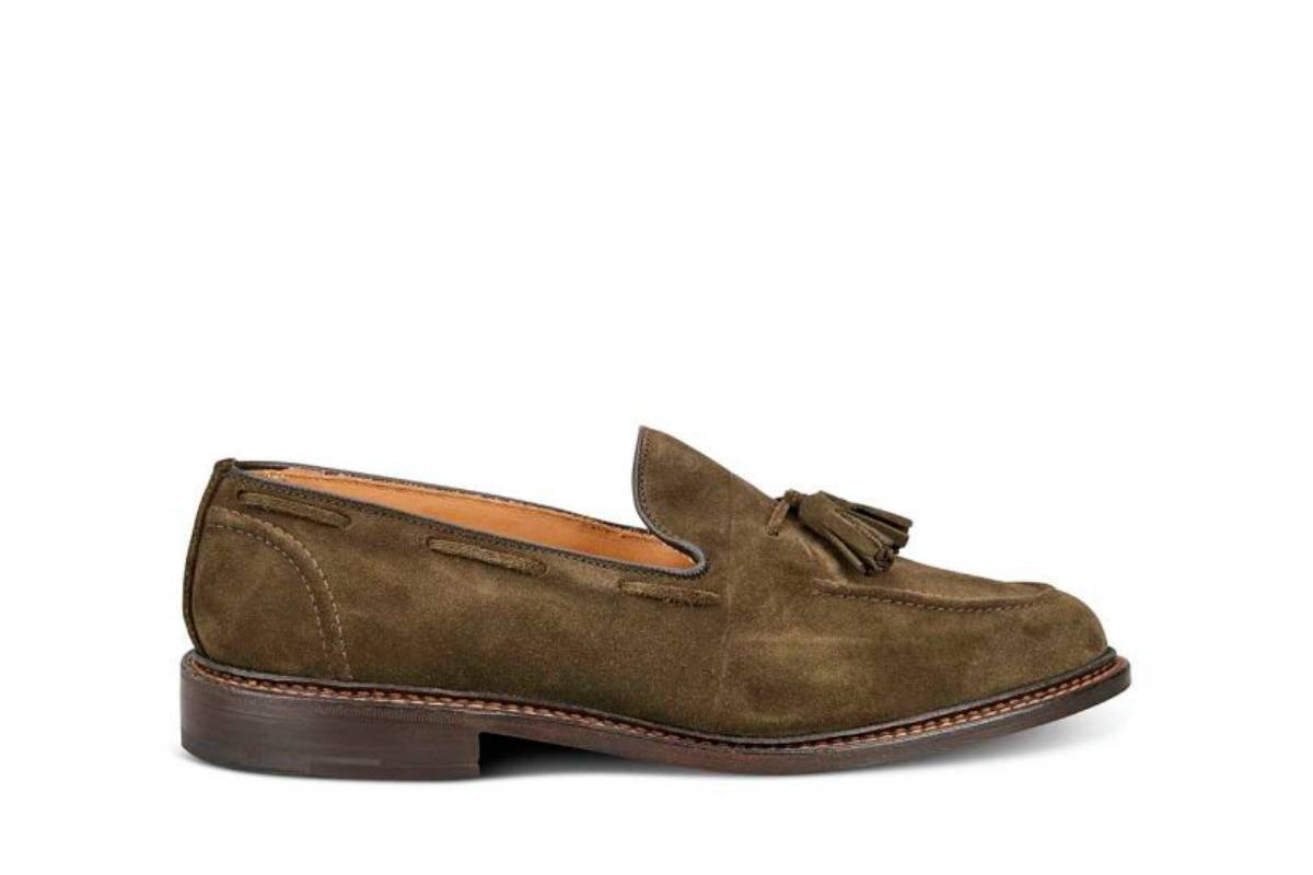 Elton Tassel Loafer Earth Suede
