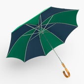 Emerald & Navy Golf Umbrella