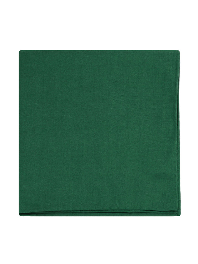 English green silk pocket square Amalfi