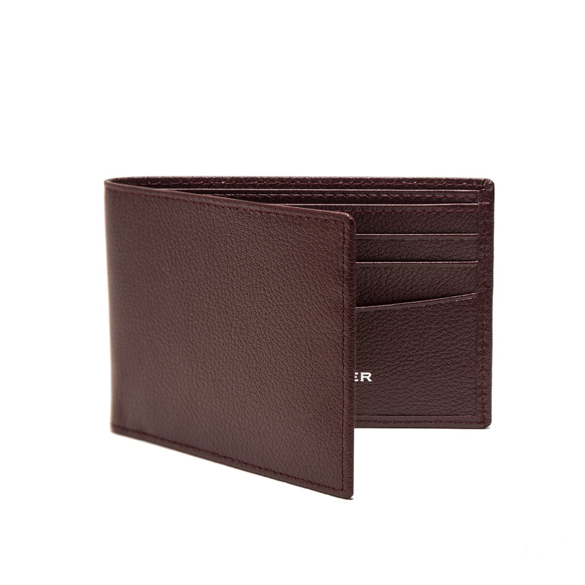 Ettinger Bordeaux Capra Dollar Wallet With 6 C C
