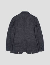 EVANS “PIED DE POULE” PURE WOOL KNIT