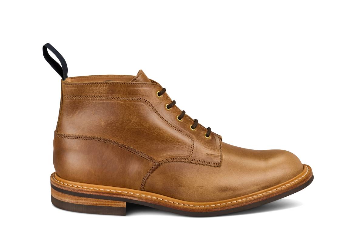 Evedon Chukka Boot Natural Horween