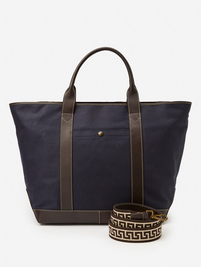 Navy Solid Men's Everyday Tote Bag | Men's Luggage \u0026 Travel | J.McLaughlin