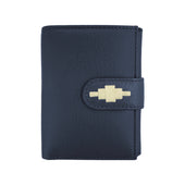 Exito Bifold Purse - Navy Leather
