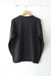 Fujito L S Knit T Shirt Candy Purple Charcoal Directors Web Shop Powered By Base
